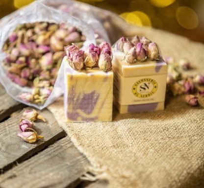 La Savonnerie du Nebbiu Rosebuds Soap 130g | Made in Corsica, France