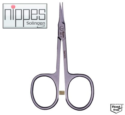 Nippes 801R Cuticle Scissors | INOX Rostfrei Stainless Steel | Made in Solingen, Germany | EAN 4006691080105