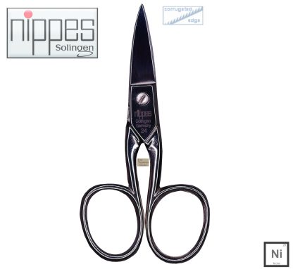 Nippes 24 Nail Scissors | Nickel Plated Carbon Steel | Made in Solingen, Germany | EAN 4006691024093