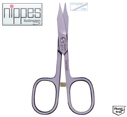 Nippes 851R Nail Scissors | INOX Rostfrei Stainless Steel | Made in Solingen, Germany | EAN 4006691085100