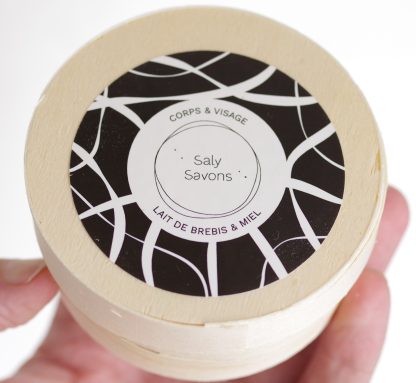 Saly Savons Sheep Milk & Honey Bath and Facial Soap | Made in France