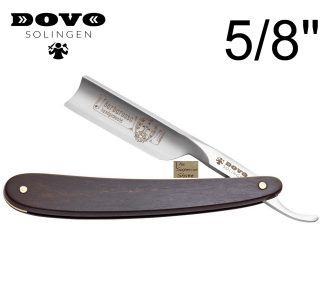 Dovo Barbarossa 10580086 (old no. 46581) 5/8 Straight Razor | Ebony Wood Handle | Made in Solingen, Germany | EAN 4045284008973