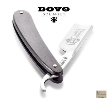 Dovo Barbarossa 10580086 (old no. 46581) 5/8 Straight Razor | Ebony Wood Handle | Made in Solingen, Germany | EAN 4045284008973