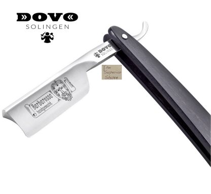 Dovo Barbarossa 10580086 (old no. 46581) 5/8 Straight Razor | Ebony Wood Handle | Made in Solingen, Germany | EAN 4045284008973