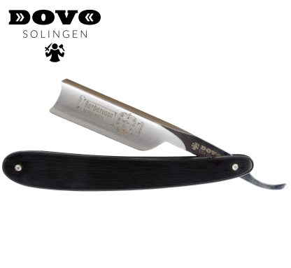 Dovo Barbarossa 10580086 (old no. 46581) 5/8 Straight Razor | Ebony Wood Handle | Made in Solingen, Germany | EAN 4045284008973