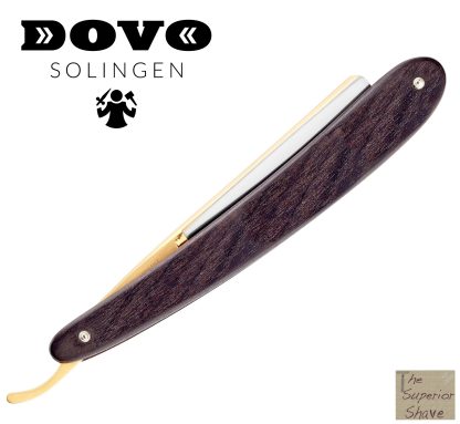 Dovo Apex 125801812 5/8 Straight Razor | Ebony Wood Scales | Made in Solingen, Germany | EAN 4045284007976