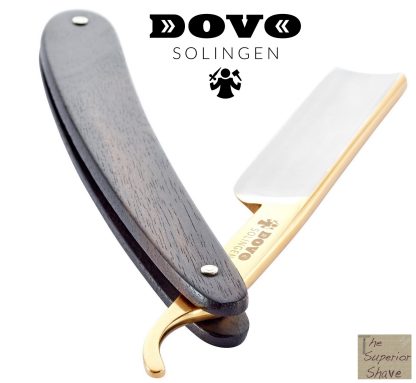 Dovo Apex 125801812 5/8 Straight Razor | Ebony Wood Scales | Made in Solingen, Germany | EAN 4045284007976