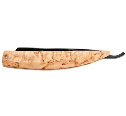 Dovo ARENA Savannah 128820216 8/8 Straight Razor | Birch Wood Handle | Made in Solingen, Germany | EAN 4045284028698