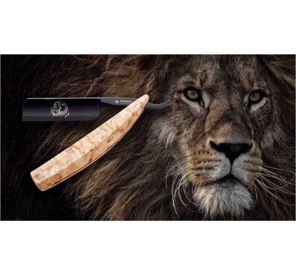 Dovo ARENA Savannah 128820216 8/8 Straight Razor | Birch Wood Handle | Made in Solingen, Germany | EAN 4045284028698