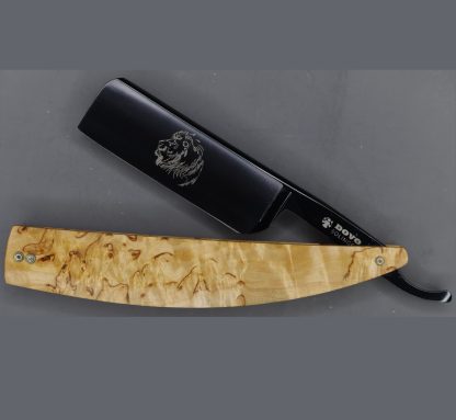 Dovo ARENA Savannah 128820216 8/8 Straight Razor | Birch Wood Handle | Made in Solingen, Germany | EAN 4045284028698