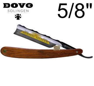 Dovo Sunday Shaver 5/8" Straight Razor | Redwood Handle | Made in Solingen, Germany