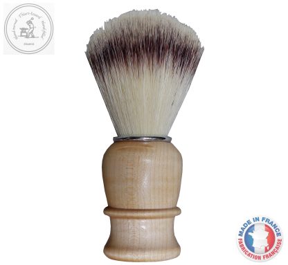 Thiers Issard Synthetic Shaving Brush Maple Handle | Made in France