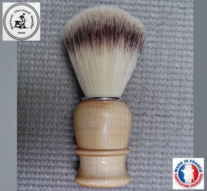 Thiers Issard Synthetic Shaving Brush Maple Handle | Made in France - Image 2