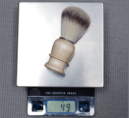 Thiers Issard Synthetic Shaving Brush Maple Handle | Made in France - Image 6