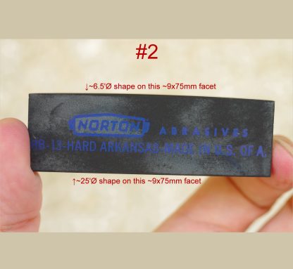 Intentionally Convex Norton HB13 Hard Arkansas Stones ~9x24x76mm ~44-46g | Made in USA - Image 5