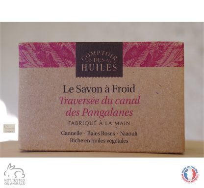 Comptoir Des Huiles Crossing the Pangalanes Canal COLD SAPONIFIED Soap for Face and Bath 100g | Made in France