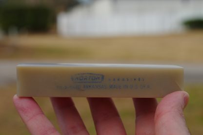 Intentionally Convex Vintage Norton HB5 Hard Arkansas Stone Razor Hone ~51x126x23mm ~383g | Made in USA - Image 3