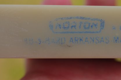 Intentionally Convex Vintage Norton HB5 Hard Arkansas Stone Razor Hone ~51x126x23mm ~383g | Made in USA - Image 8