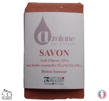 Azalane Ylang Ylang COLD SAPONIFIED Soap for Face and Bath 100g | Made in France