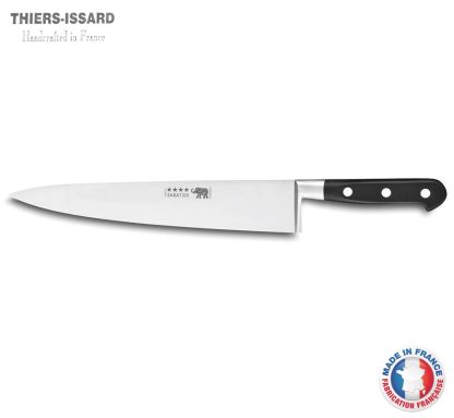 Sabatier Elephant Stainless Steel Cook's Knife 25cm | Aluminum Bolster with Black ABS Handle | Made in Thiers, France NEW ITEM JANUARY 2025 ARRIVAL