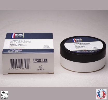 Osma Tradition Organic French Shaving Cream 100g Classic Scent | Made in France - Image 2