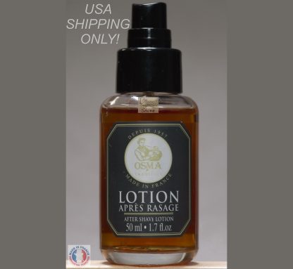 Osma Aftershave Lotion | 50ml Glass Jar or 4ml Sample | Made in France - Image 2