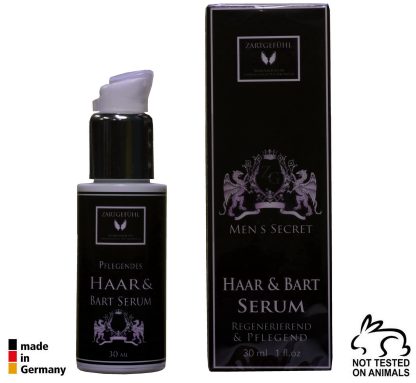 Zartgefuehl Man's Secret Hair and Beard Serum 30ml | Made in Germany