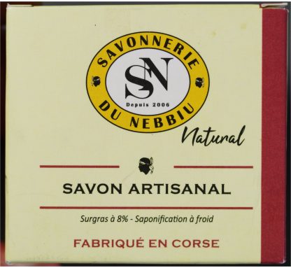 La Savonnerie du Nebbiu COLD SAPONIFIED Bath Soap | Patrimonio aka "Heritage Wine" | ~100g | Made in Corsica, France - Image 6